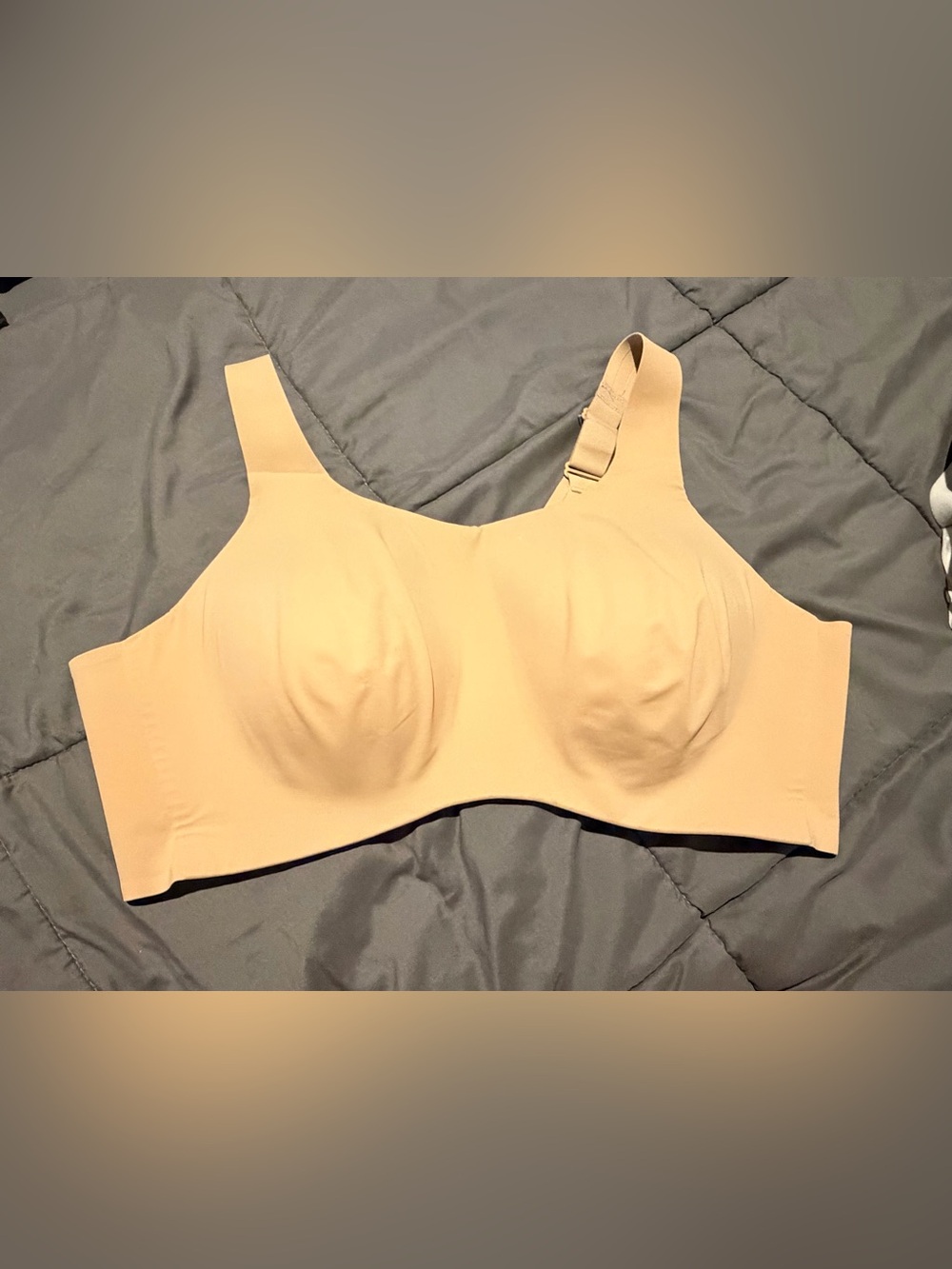 knix Seamless Nude Support Bra - Soft Beige